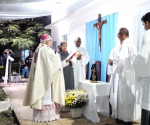 Entronização de Nossa Senhora Aparecida em Itaperuna (RJ)