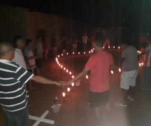 Terço à luz de velas - Cianorte (PR)