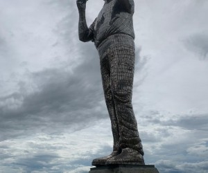 Inauguração estátua Padre Léo 