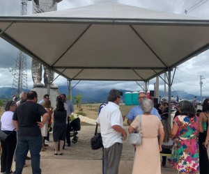 Inauguração estátua Padre Léo 