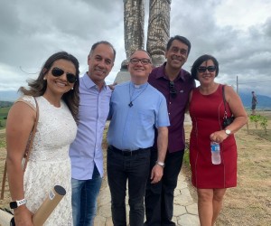 Inauguração estátua Padre Léo 