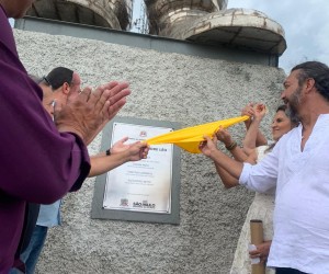Inauguração estátua Padre Léo 
