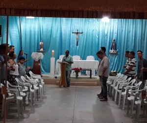 Grupo de Oração com grupo Voz  de Deus, em Cianorte (PR)