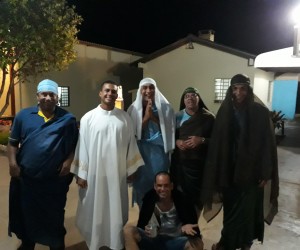 Grupo de Oração com grupo Voz  de Deus, em Cianorte (PR)