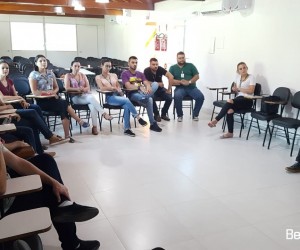 Encontro com colaboradores do Senai