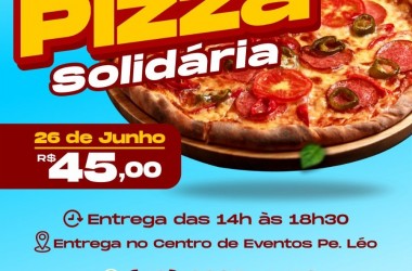 Pizza Solidária da Comunidade Bethânia acontece nesta sexta-feira, 26 em São João Batista
