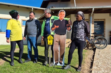 Ciclistas percorrem a futura Rota Padre Léo antes da inauguração oficial e aprovam novo trajeto