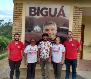 Comunidade Bethânia recebe visita da Comissão da Pastoral da Aids