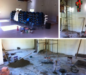 Foi dado o inicio da Reforma da Casa de Retiro do Recanto São João Batista nesta quarta feira (10).