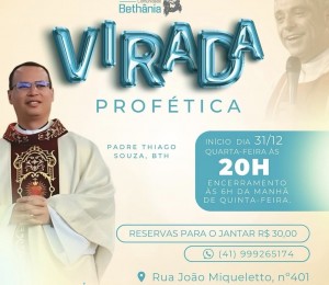 Virada Profética marca chegada de 2025 no Recanto de Curitiba
