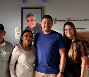 De Caicó a São João Batista: família percorre mais de 3,3 mil quilômetros movida pela saudade e devoção ao Servo de Deus Padre Léo