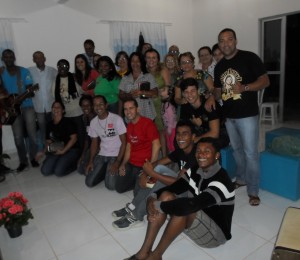Grupo de oração no Recanto de Italva