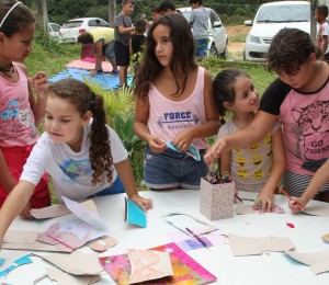 Alunos do Ceju participam de momentos de integração