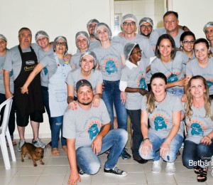 Noite Natalina realizada pelos amigos de Bethânia do Recanto São João Batista-SC, para os filhos e filhas.