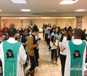 Retiro Buscai as coisas do Alto nos EUA, conduzidos pelo Pe Vicente e Pe Elinton da Comunidade Bethânia