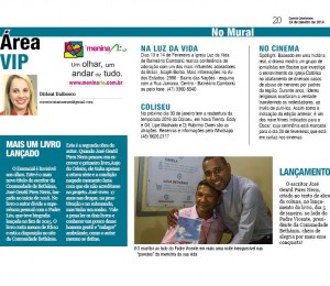 Livro de José Gentil é destaque nos Jornais da Região