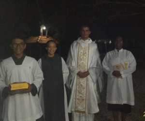 Adoração ao Santíssimo, no Recanto de Itaperuna (RJ)