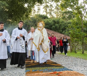 Santa Missa de Corpus Christi no Recanto São João Batista-SC