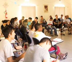 Vocacionados, aspirantes e discípulos participam de retiro admissional, em São João Batista